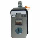 2960 Zinc Alloy Cabinet Handle Lock Cabinet Push Lock Trailer Container Key Lock