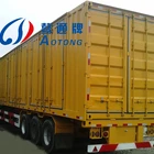 Three Axles Van Container Semi trailer Box Cargo Truck Trailer
