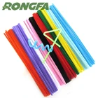 6mm x 12inch colorful craft wire pipe cleaners