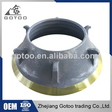 high quality cheap cone crusher parts bowl liner