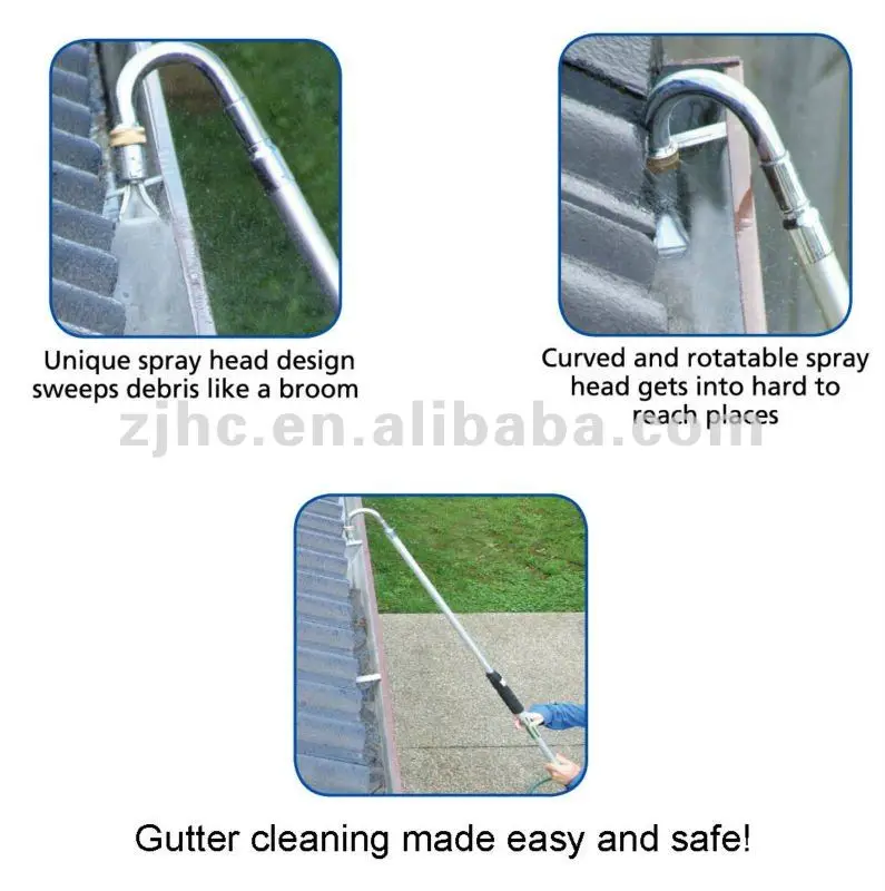 Garden Metal Telescoping Gutter Cleaner Wand