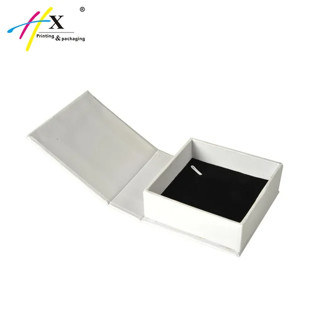 custom printing jewelry gift box cardboard box with velvet