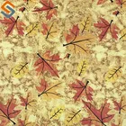 0.40mm leaf pattern printing PVC artificial leather decorative leather