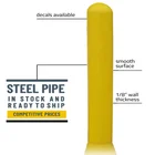 PARK POST STRONG steel coppery cylinder traffic road lock road barrier removeable bollards