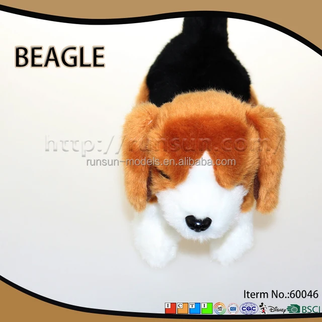 wholesale hot sale homer the stuffed beagle dog for kids