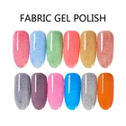 OEM Wholesales super shinning UV/LED Gel Polish For Fabric(Fur) Style