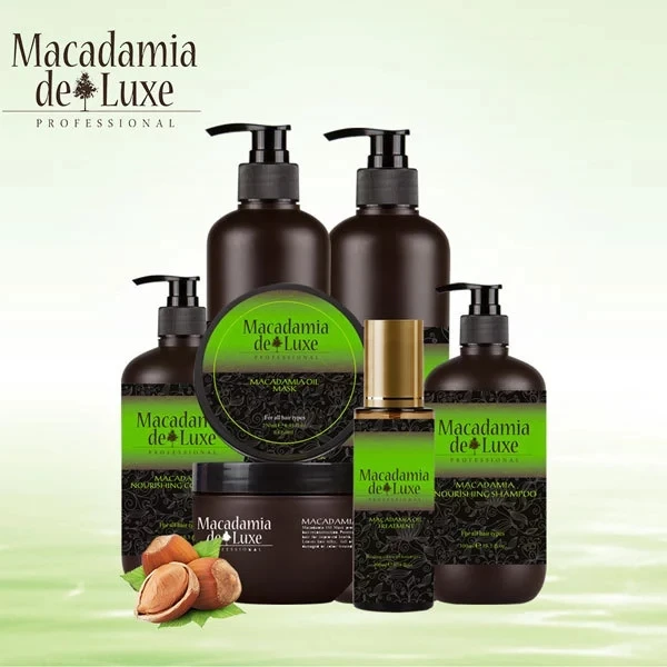 oem odm factory macadamia oil hair care shampoo wholesale