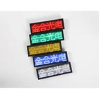 Waiters Led Name Badge Electronic Led Display Board Mini Led Name Tag