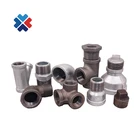 Malleable Cast Iron Pipe Fittings 90 Reducing Degree elbow for home decoration. irrigation gas. fire protection