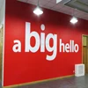 Branding transparent printed removable pvc vinyl wall floor graphics decal double sided window sticker printing