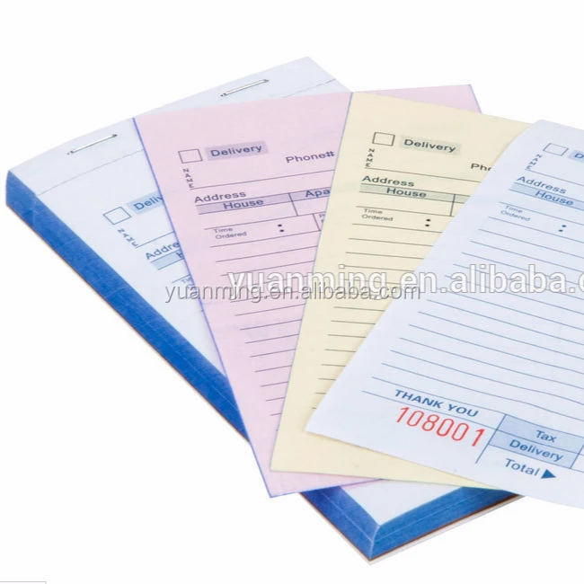 carbonless triplicate delivery form