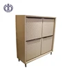 genuine leather cover steel cabinet design manufacturer for high quality kitchen cabinets