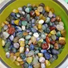 Rainbow Agate Tumbled Stones Mixed Crystal Color Gravels