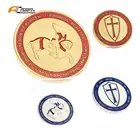 Christian 3D Antique Gold metal of Armor of God Challenge Coin