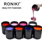 RONIKI China Manufacturer 130 Colours Led Natural Gel Polish Soak Off Gel Color Uv Nail Gel Polish