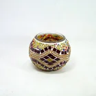 Handmade Turkish Moroccan Bohemian Style Mosaic Glass Candle Tea Light Lantern