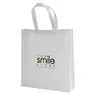 Logo Pictures Printing Non Woven Shopping Bag With PVC Pocket