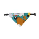 2019 hot sale Wholesale custom logo cotton printed dog bandana collar