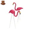 Pink flamingos metal models for yard garden lawn art ornaments retro decoration stakes