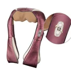 Electric Heat Infrared Shiatsu Deep Kneading Massage Pillow for Relax, Sooth and Relieve Neck, Shoulder and Back Pain