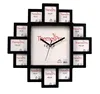 custom photo 12 picture frame wall clock