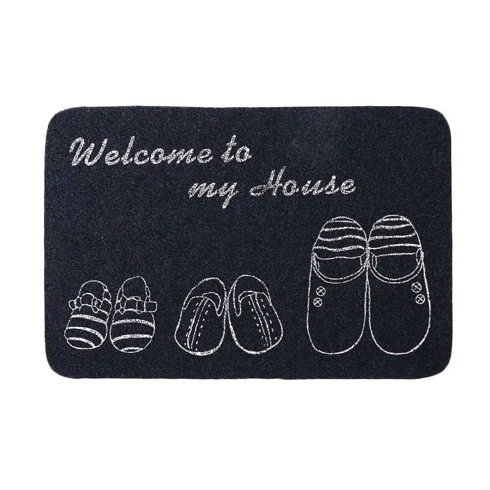 2016 Hot Sale Ultra Thin Non Slip Bath Home Mats Entrance Door Doormat Home Foyer Floor Mud Sucting Pads Modern Simple Mat