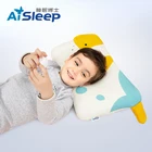 Aisleep Amazon hot sale custom 100% cotton head shaping baby pillow memory for head support