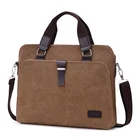 2019 Custom logo Sleeve Case Air 13 12 13 15 inch handle shoulder strap Canvas Laptop Bag notebook bag