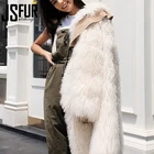 fashion ladies faux mongolian lamb fur coat cheap price long faux fur coat women