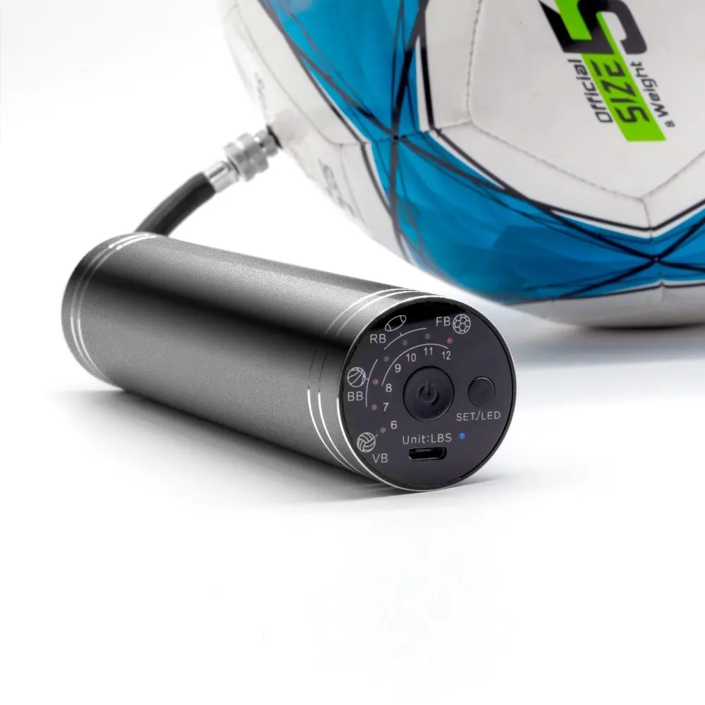 Bola de alumínio usb rechargeable cordless elétrica bombas para bolas infláveis para jogos