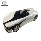 Custom Plastic electroplating parts china plastic prototype maker cars model prototype
