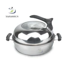 New Design Chinese Stainless Steel Steamer Pot / Stock Pot 28cm Food Steamer