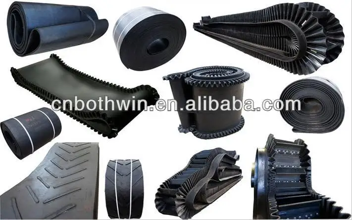 rubber fan belt, conveyor belt