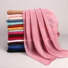 Wholesale hot women muslim cotton instant hijab fashion light sexy pins scarf for ladies