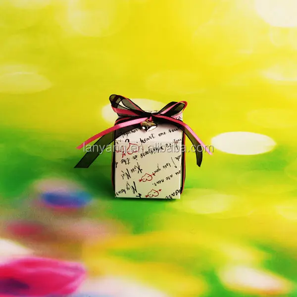 new small paper packing box, wedding gift favor boxes wholesale