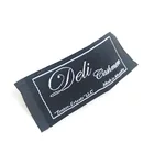 Woven Brand Labels Manufacturer Customized Cheap Clothing Brand Clothes Woven Labels