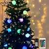 2019 new arrivals outdoor christmas changing color led light ball string