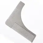 Connie Cona wholesale custom logo beard grooming stainless steel beard comb