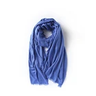 Hot linen plain color viscose scarf women hijab prayer shawl