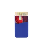 Promotional Dual Pockets Silicone Card Holder Phone Wallet
