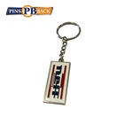High quality new creative many number custom soccer ball metallic keychain