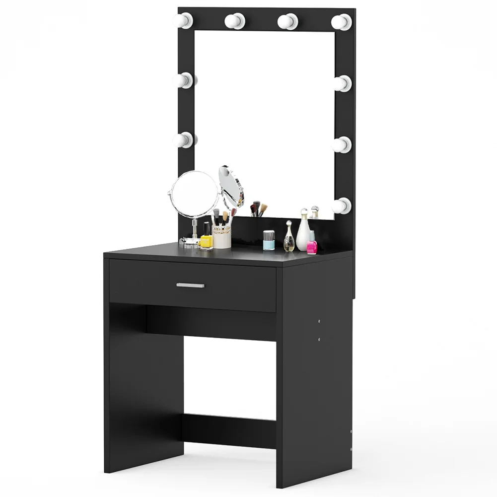 Home Garden Vanities Makeup Tables Tribesigns Makeup Vanity Dressing Table Set With Lighted Mirror 10 Warm Led Bulb Dr Hetsroni Com