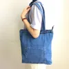 High Quality Simple Style Jeans Tote Bags Custom Handbag For Women