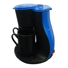 unique designed easy cleaning drip small coffee maker with yellow green orange colors optional