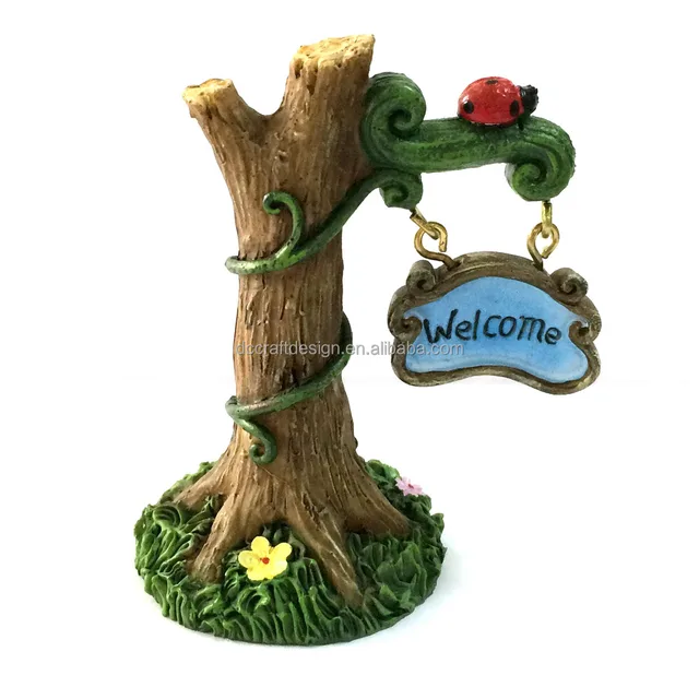 resin miniature accessories fairy garden gift set