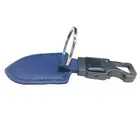 New Design Vintage car Shovel custom shape metal brown blue black leather keychain Gift