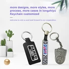Longzhiyu 12years manufacturer custom key chain wholesale blank key chain leather key chain