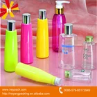 250ml clear cosmetic empty plastic bottle