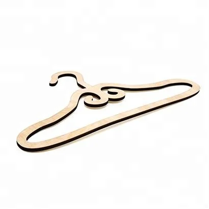 Laser Cut Wood Custom Personalised Coat Hanger Wedding Dress Hanger