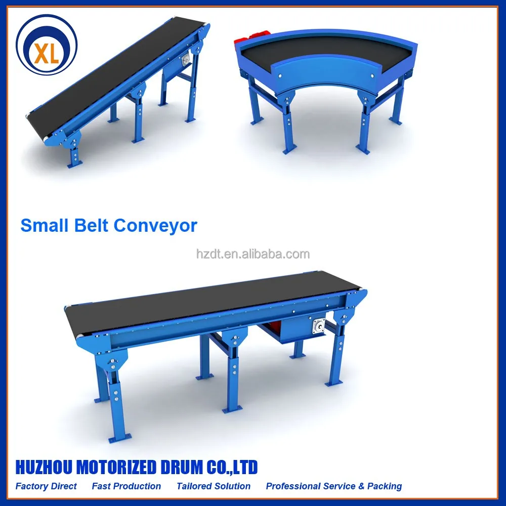 Small Belt Conveyor Granular Materials Transportation